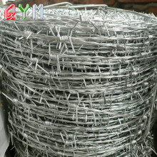 Security Barbed Wire Fence Galvanized Barbed Wire Length Per Roll